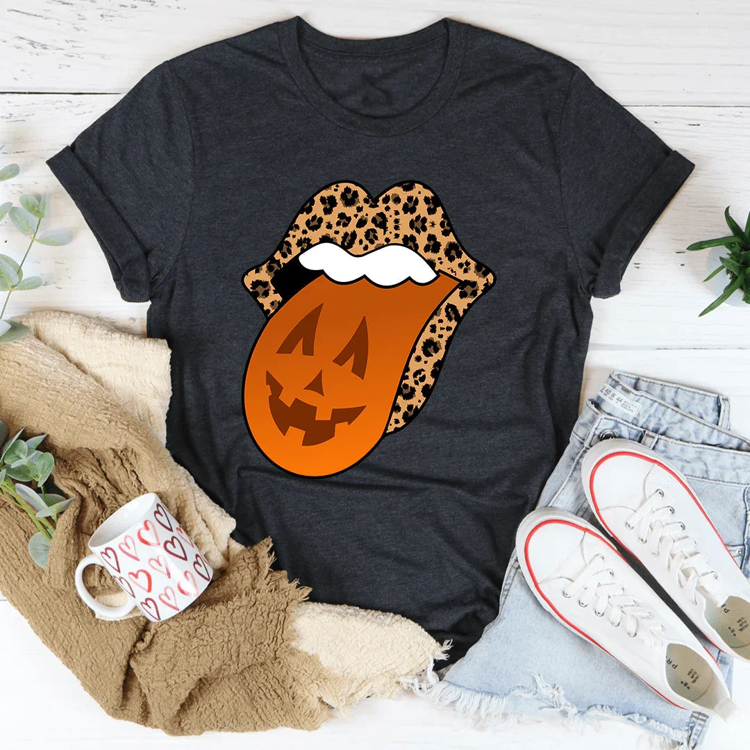 Pumpkin Tongue Tee - WonderingCloth