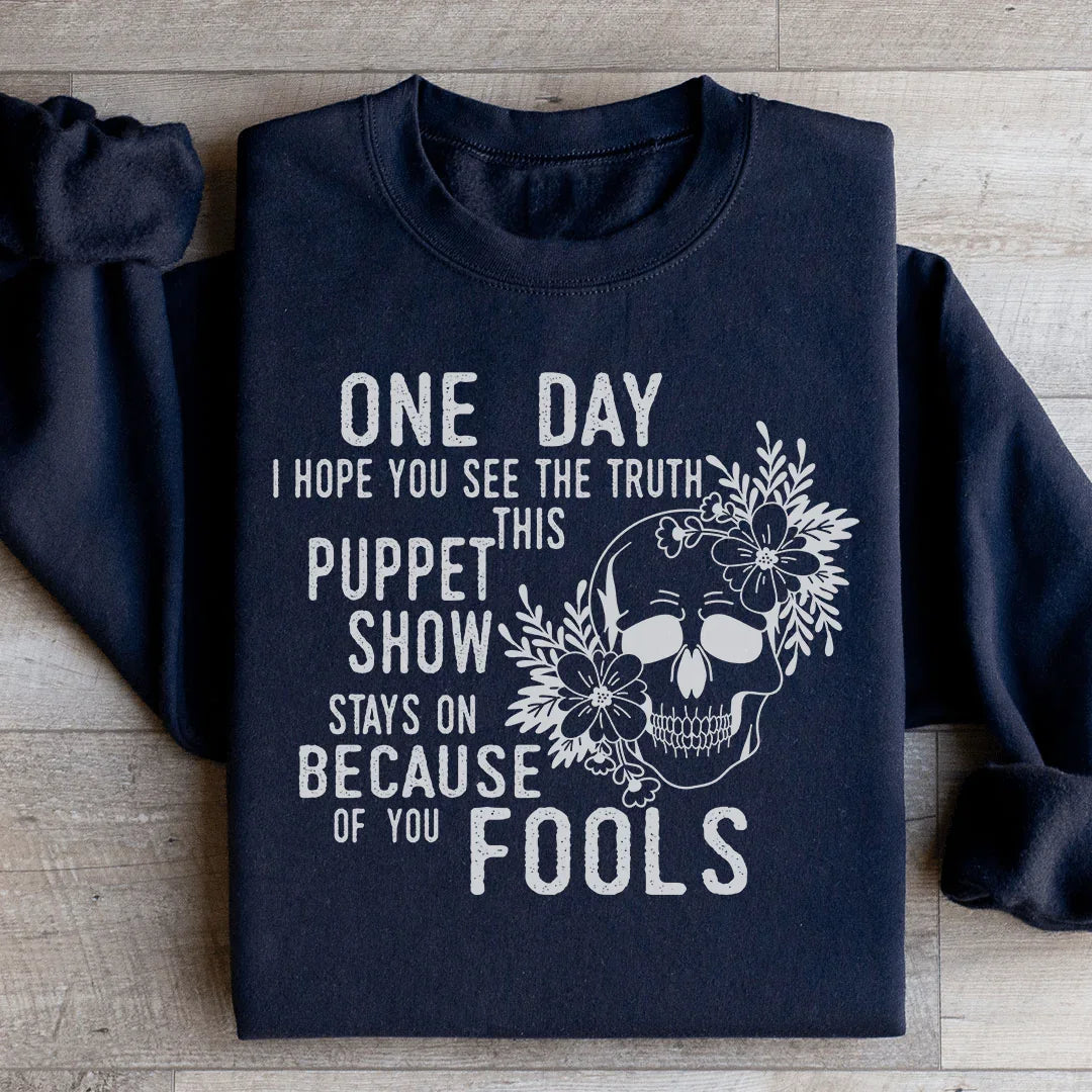 Puppet Show Sweatshirt - WonderingCloth