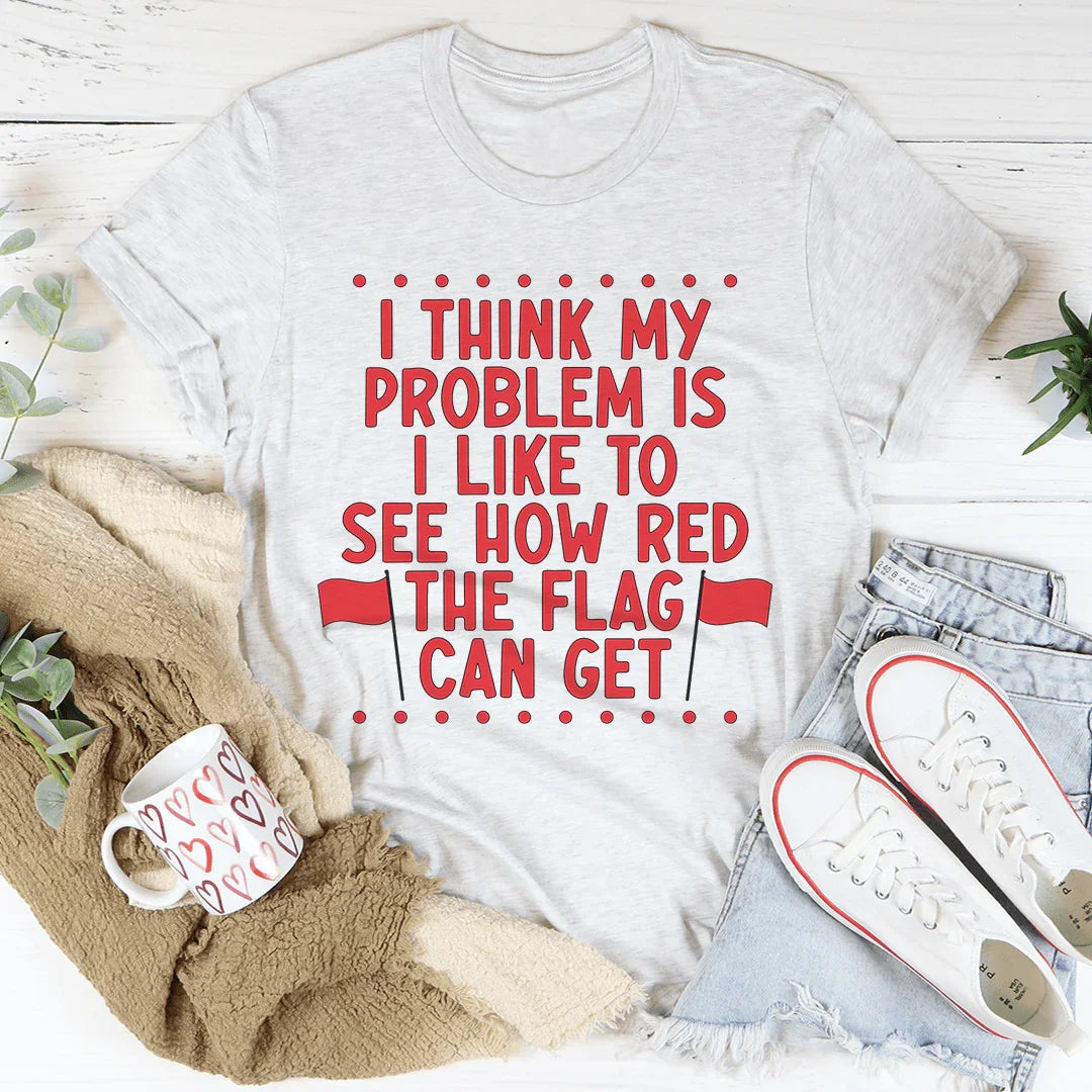 Red Flag Tee - WonderingCloth
