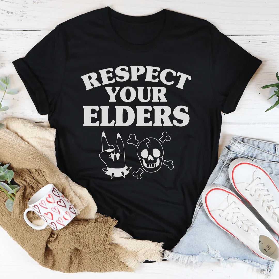 Respect Your Elders Tee - WonderingCloth