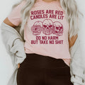 Roses Are Red Candles Are Lit Tee - WonderingCloth