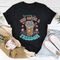 Running On Iced Coffee And Freedom Estd 1976 Tee - WonderingCloth