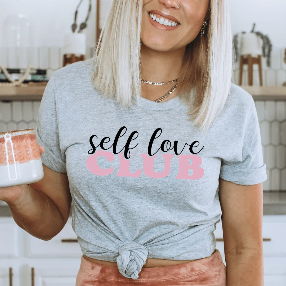 Self Love Club Tee - WonderingCloth