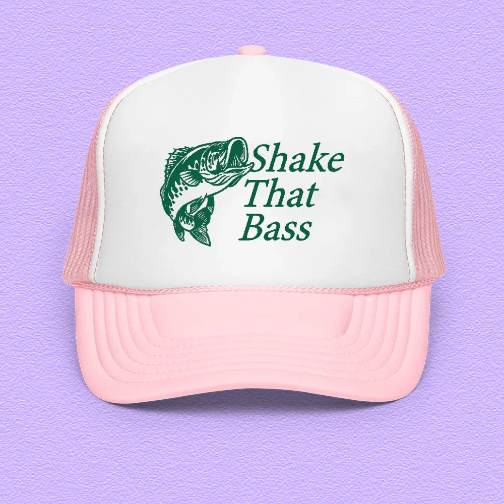 Shake That Bass Trucker Hat - WonderingCloth