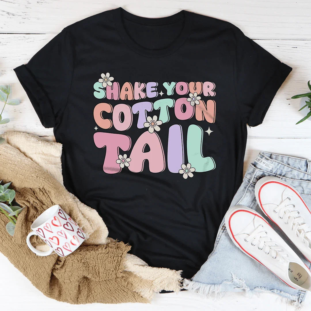 Shake Your Cotton Tail Tee - WonderingCloth