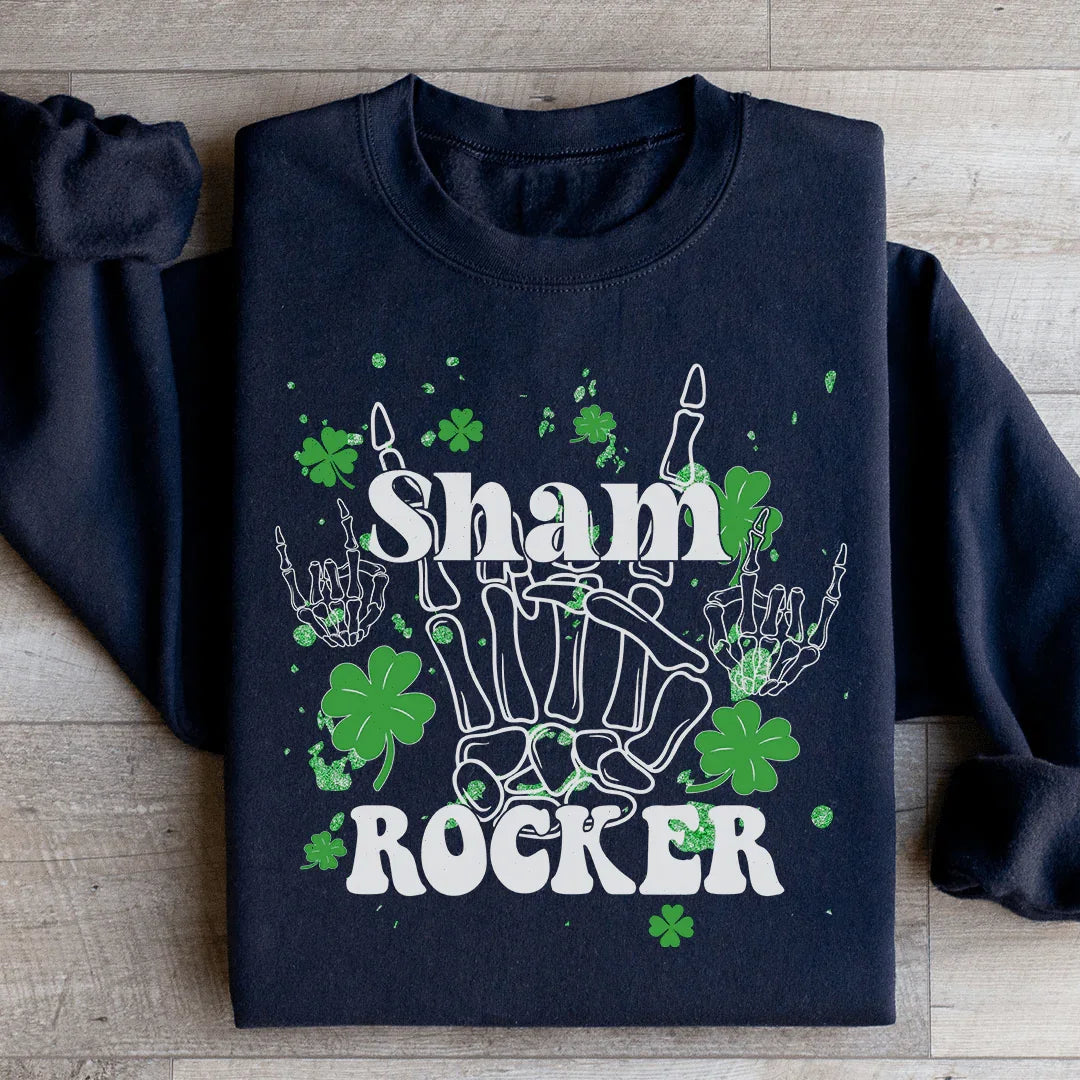 Sham Rocker Sweatshirt - WonderingCloth