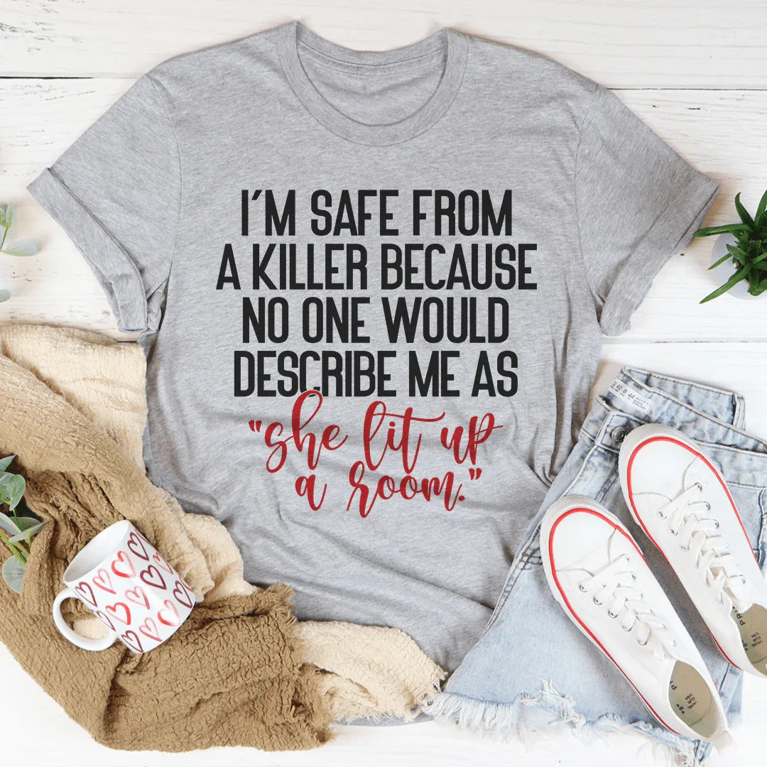 She Lit Up A Room Tee - WonderingCloth
