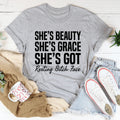 She's Beauty She's Grace Tee - WonderingCloth