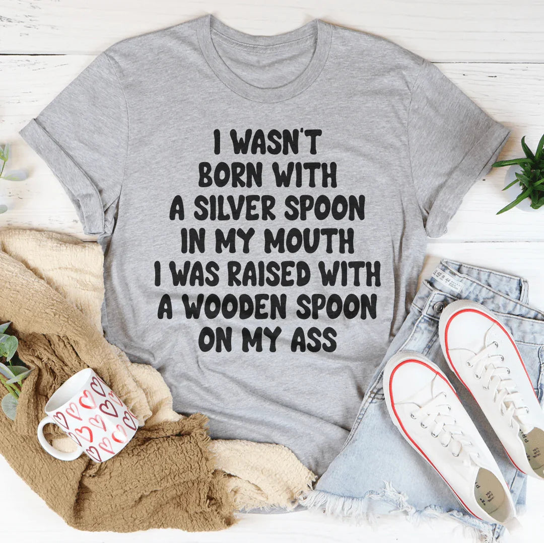 Silver Spoon Tee - WonderingCloth