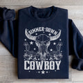 Simmer Down Cowboy Sweatshirt - WonderingCloth