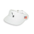 Sink It White Visor - WonderingCloth