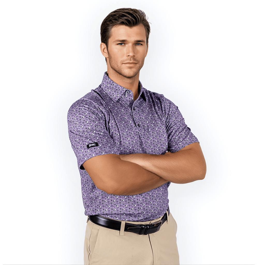 Skull and Bones Men's Polo - WonderingCloth