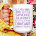 Smoke Alarm Ceramic Mug 15 oz - WonderingCloth