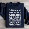 Smoke Alarmb Sweatshirt - WonderingCloth