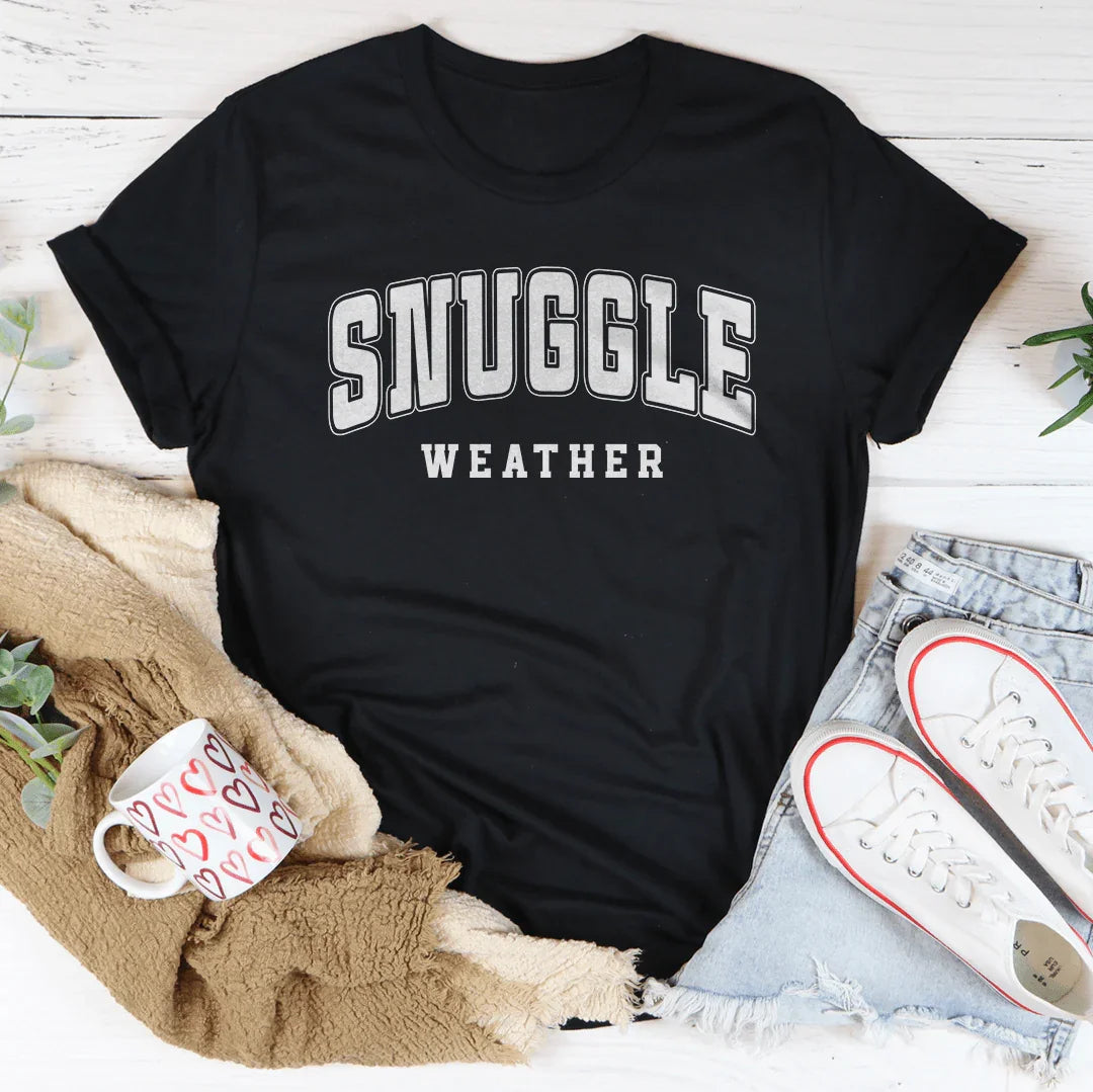 Snuggle Weather Tee - WonderingCloth
