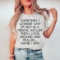 Sometimes I Wonder Tee - WonderingCloth