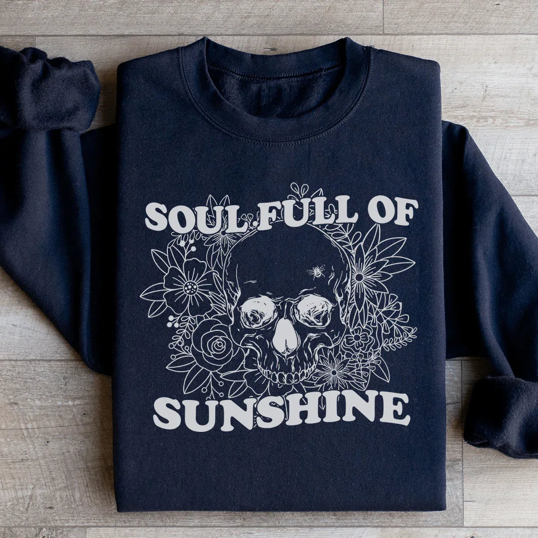 Soul Full Of Sunshine Sweatshirt - WonderingCloth