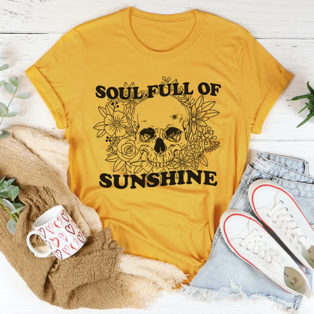 Soul Full Of Sunshine Tee - WonderingCloth