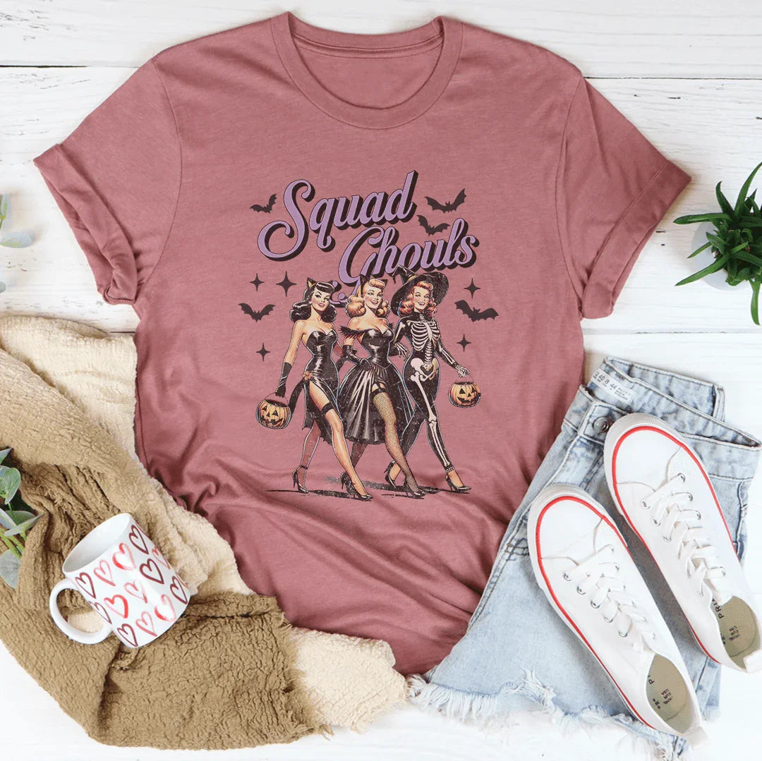 Squad Ghouls Tee - WonderingCloth