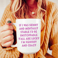 Squishy And Crazy Ceramic Mug 15 oz - WonderingCloth