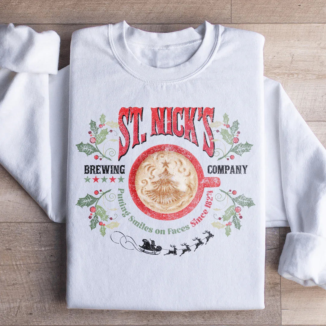 St Nicholas Brewing Co Sweatshirt - WonderingCloth