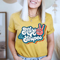 Stars & Stripes Tee - WonderingCloth