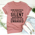Stay Silent Tee - WonderingCloth