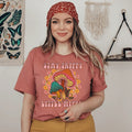 Stay Trippy Little Hippie Mushrooms Tee - WonderingCloth