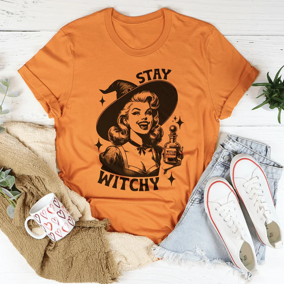 Stay Witchy Tee - WonderingCloth