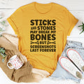 Sticks And Stones Tee - WonderingCloth
