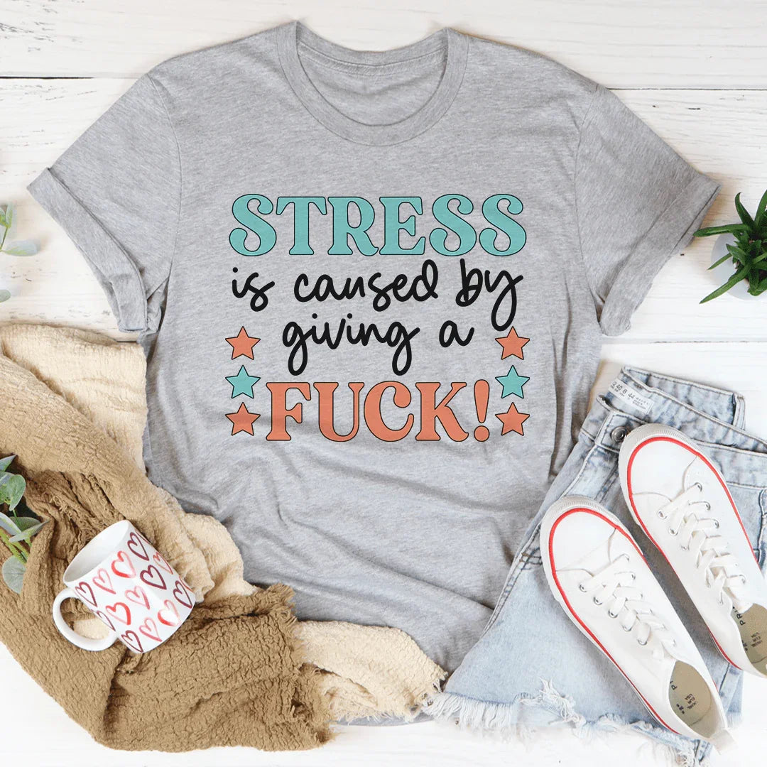 Stress Tee - WonderingCloth
