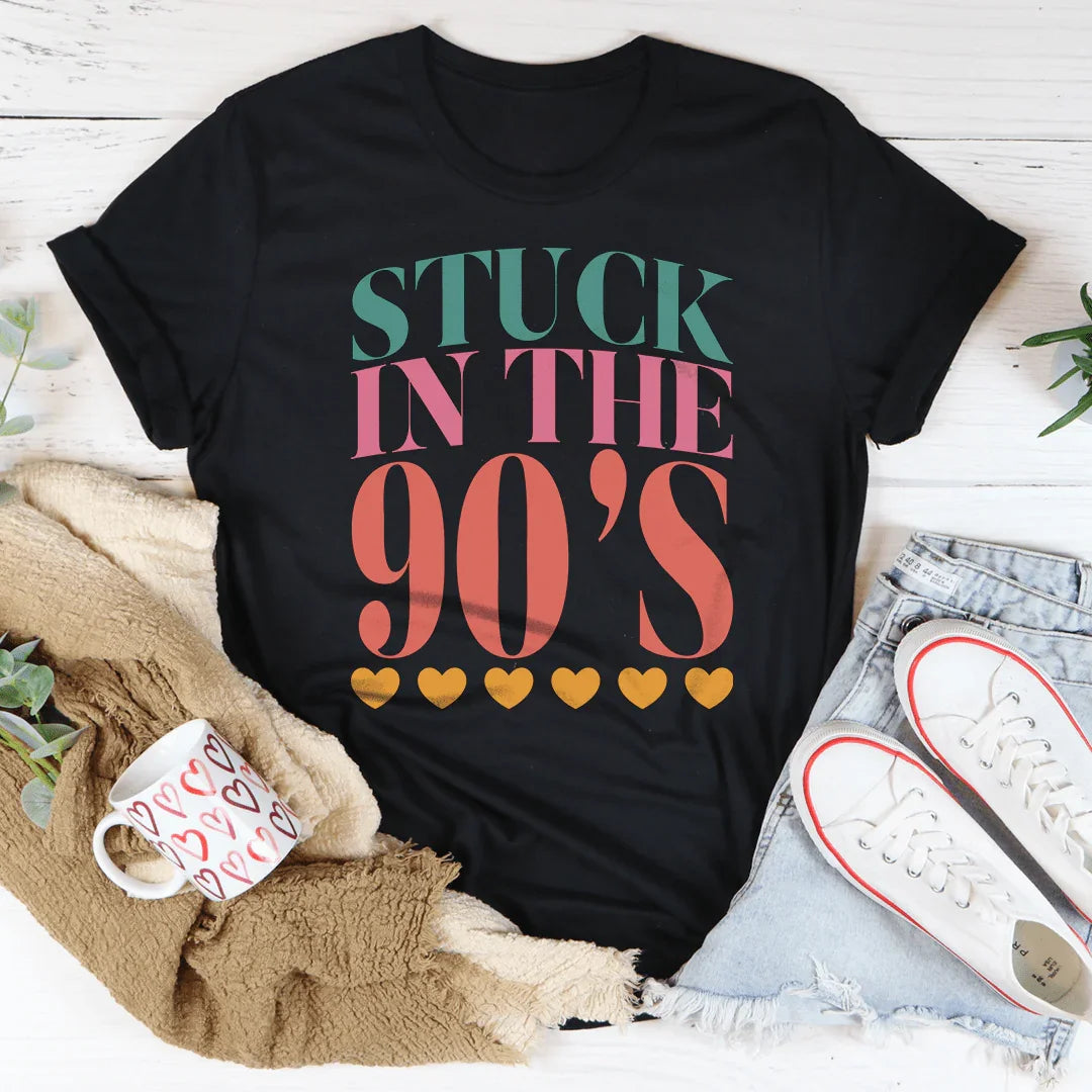Stuck In The 90's Tee - WonderingCloth
