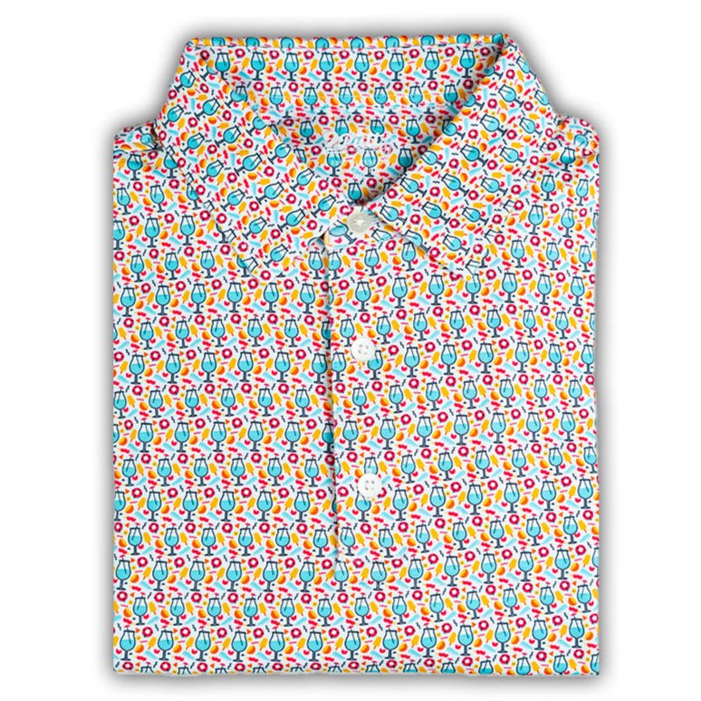 Summer Vibes Men's Polo - WonderingCloth