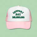 Support Day Drinking Trucker Hat - WonderingCloth