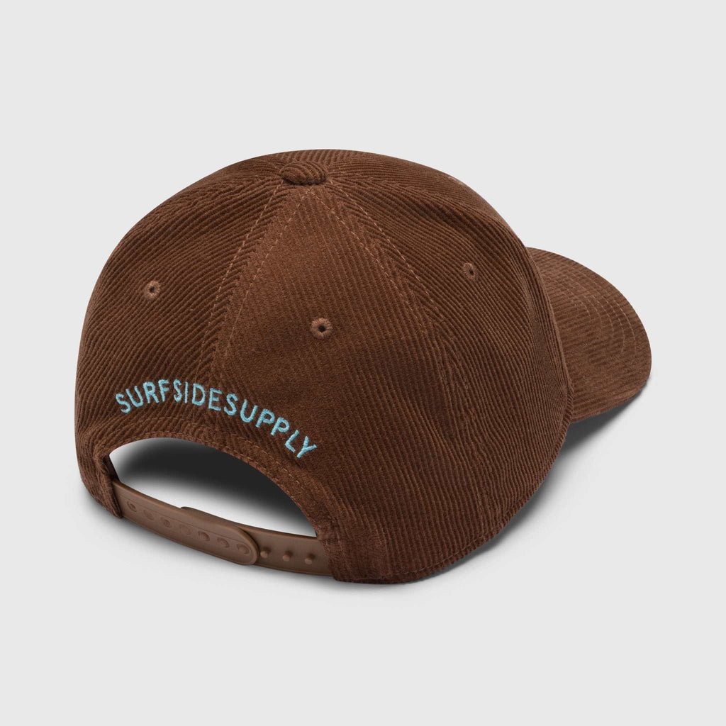 Surfside Corduroy Hat - Brown - WonderingCloth