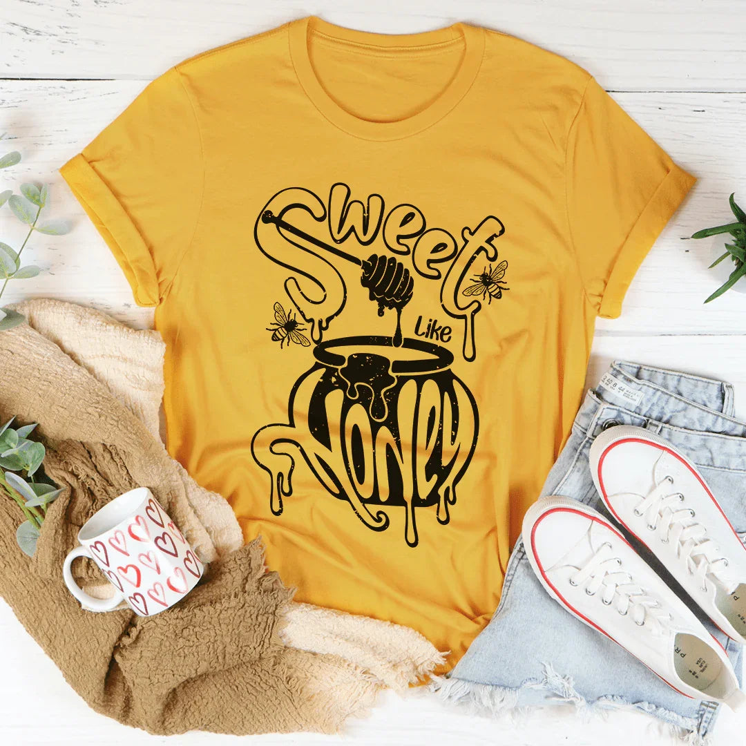 Sweet Like Honey Tee - WonderingCloth