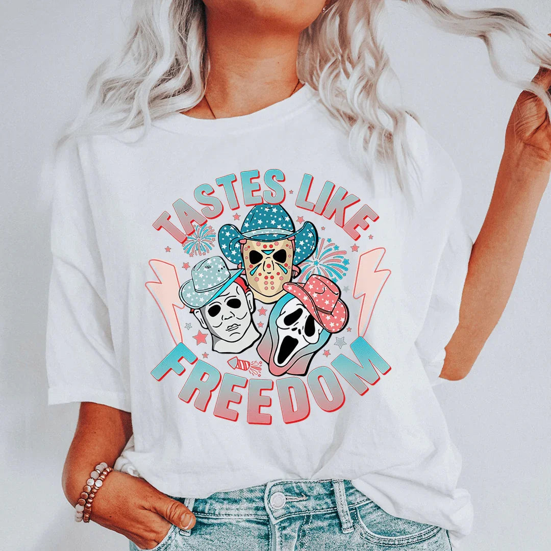 Tastes Like Freedom Tee - WonderingCloth