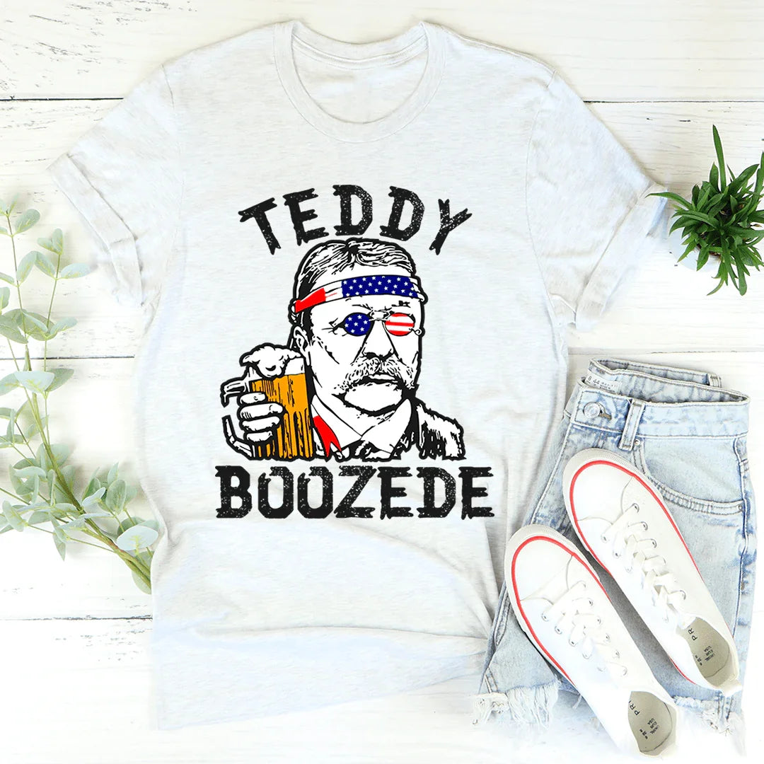 Teddy Boozede Tee - WonderingCloth