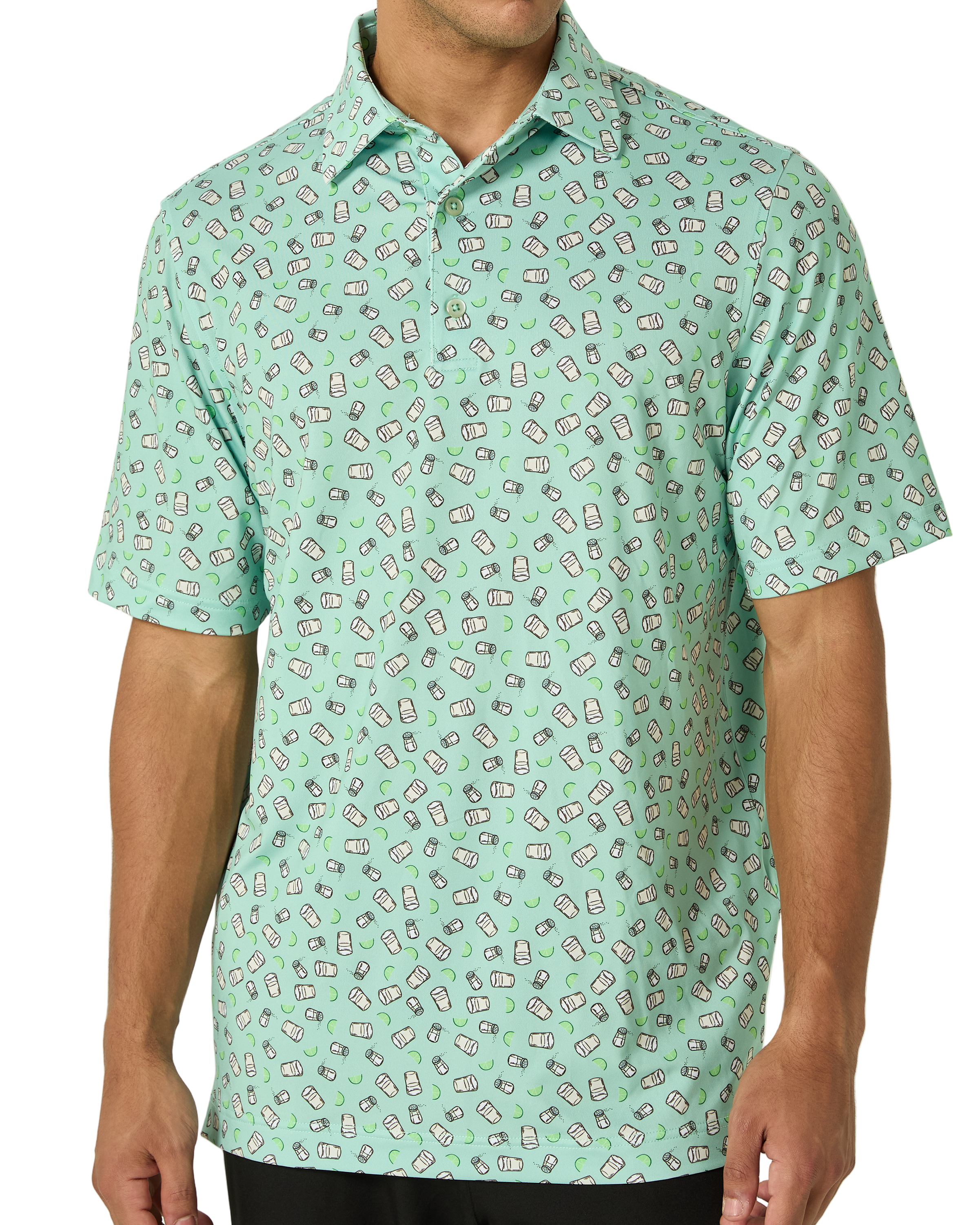 Tequila Shots Men's Polo - WonderingCloth