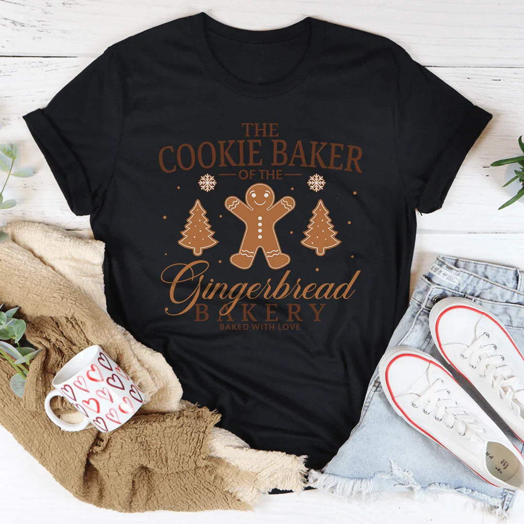 The Cookie Baker Of The Gingerbread Bakery Baked With Love - WonderingCloth