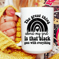 The Great Thing About My Soul Ceramic Mug 15 oz - WonderingCloth