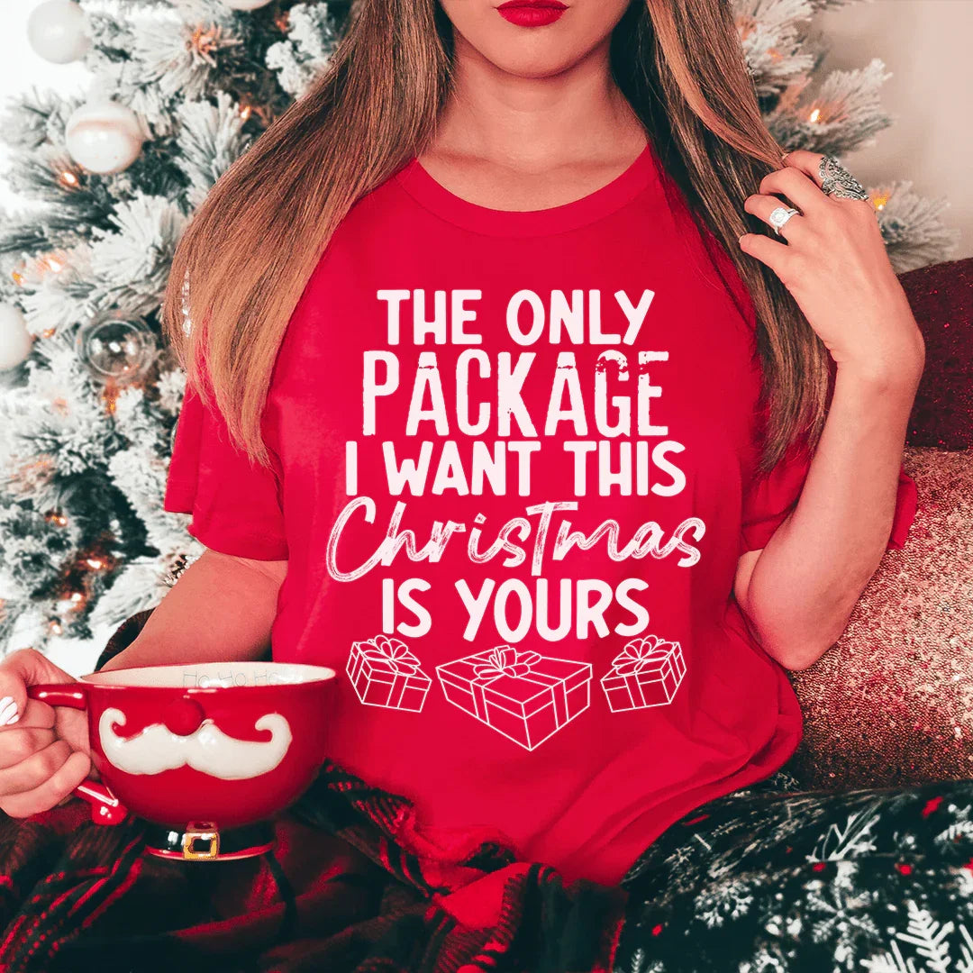 The Only Package I Want This Christmas Tee - WonderingCloth