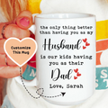 The Only Thing Better Than Having You As My Husband Custom Mug - WonderingCloth