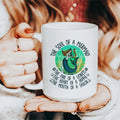 The Soul Of A Mermaid Ceramic Mug 15 oz - WonderingCloth