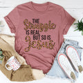 The Struggle Is Real But So Is Jesus Tee - WonderingCloth