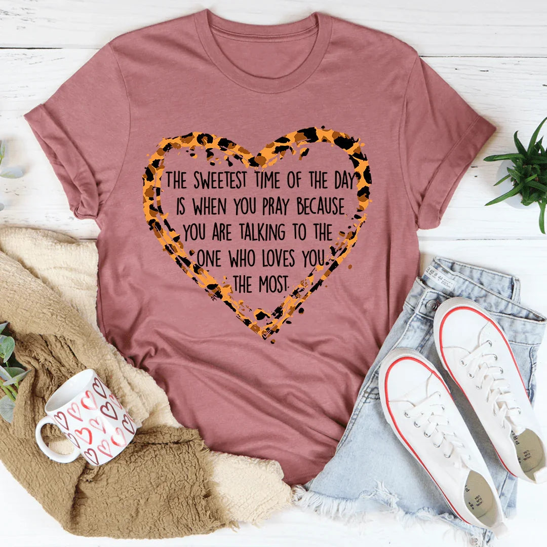The Sweetest Time Of The Day Tee - WonderingCloth