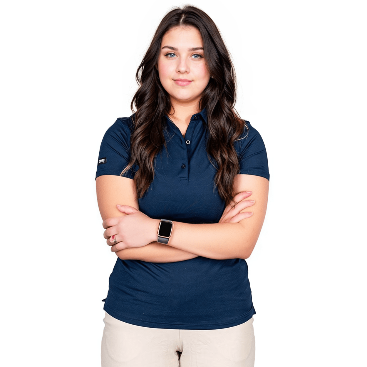 The Tips Womens Polo - WonderingCloth