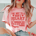 The Way To A Mans Heart Is Through His Ribs Tee - WonderingCloth