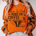 This Witch Runs On Coffee & Magic Tee - WonderingCloth