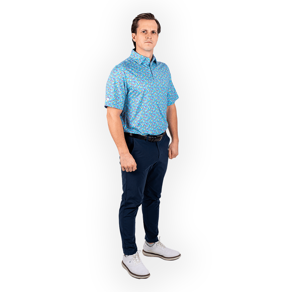 Time to Par/Tee Men's Polo - WonderingCloth